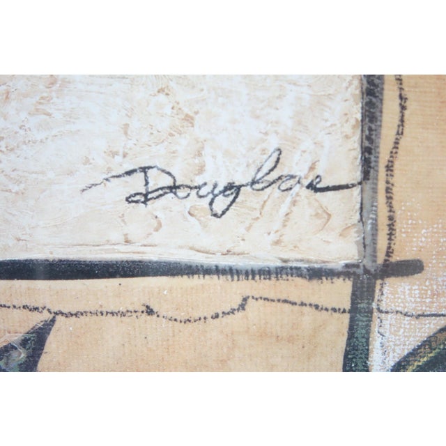 The Patterned Garden 3 - Print of Original Oil Pencil on Board Signed For Sale - Image 6 of 8