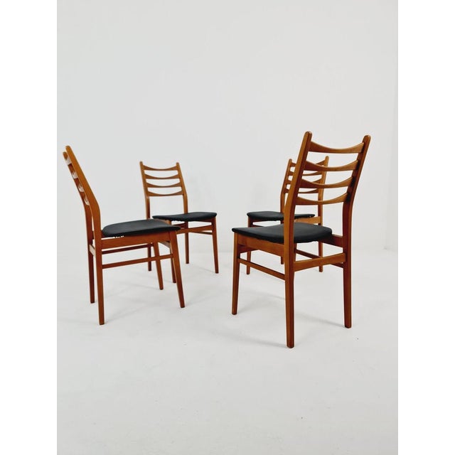 Brown Dining Chairs by Casala for Möbel Mann, 1960s, Set of 4 For Sale - Image 8 of 10