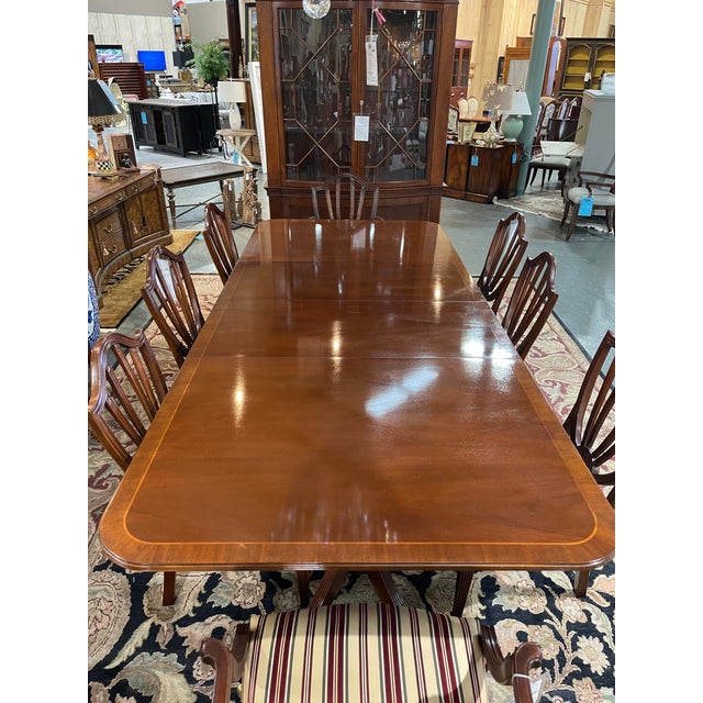 Historic Charleston Baker Dining Room Set 9 Pieces Chairish