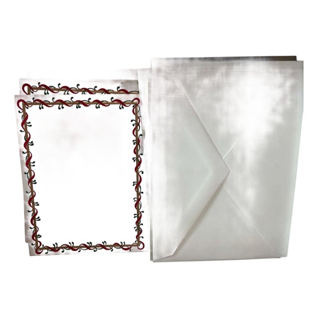 Cartier Luxury Christmas Set of 10 Stationery Cards Set Season's Greetings For Sale