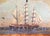 19th Century Paint Decorated Blanket Chest With Later Nautical Ship Painting For Sale - Image 11 of 16