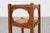 Wood Art Deco Oak Corner Chair with Cut‑Out Backrest and Rush Seat, Belgium, 1920 For Sale - Image 7 of 11