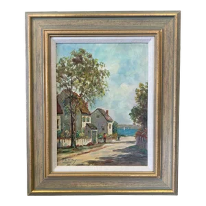 Francis H. McKay 1880 - 1969 Original Oil Seascape, Framed