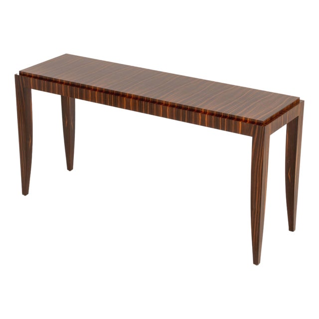 Todd Hase "Gene" Macassar Console Table For Sale