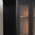 Wood Pair of 20th Century Black Painted Pine Bookcase Display Cabinets For Sale - Image 7 of 11
