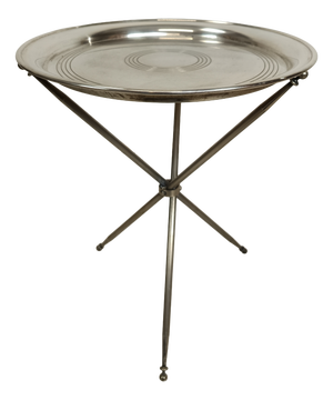 Vintage Silver Side Table, 1970s