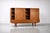 Mid-Century Danish Modern Brown Teak Highboard, 1950s For Sale - Image 6 of 18