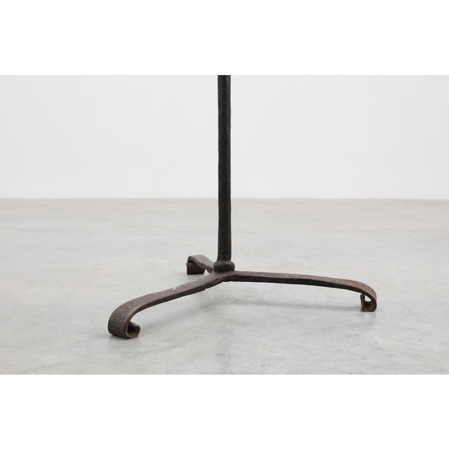 15th Century French Hand-Forged Iron Torchere For Sale - Image 6 of 11