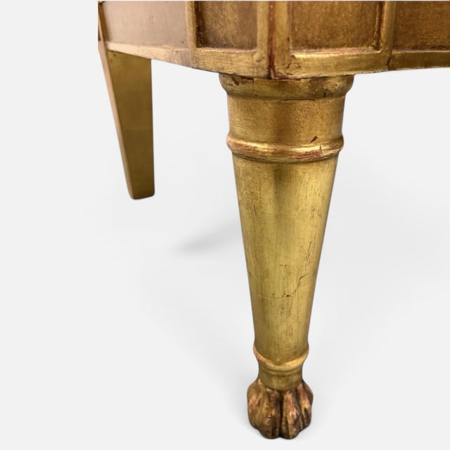 Wood Rose Tarlow Dolphin Gilt Armchairs- A Set of 2 For Sale - Image 7 of 9