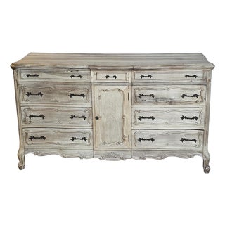 Vintage, French Provincial Sideboard/ Credenza, Triple Dresser For Sale