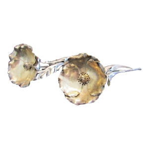 Late 20th Century Buccellati - Salt and Pepper Shakers in Sterling Silver and Gilt