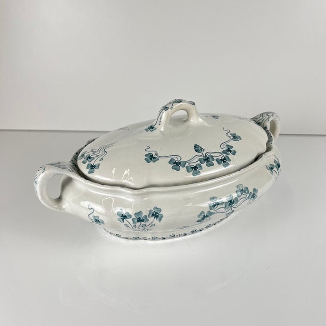 Antique Vegetable Dish from Villeroy & Boch, 1890s For Sale - Image 3 of 18