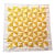 1930s American Patchwork Bowtie Quilt — Sunshine Yellow & Multicolor Cotton, Hand-Quilted For Sale