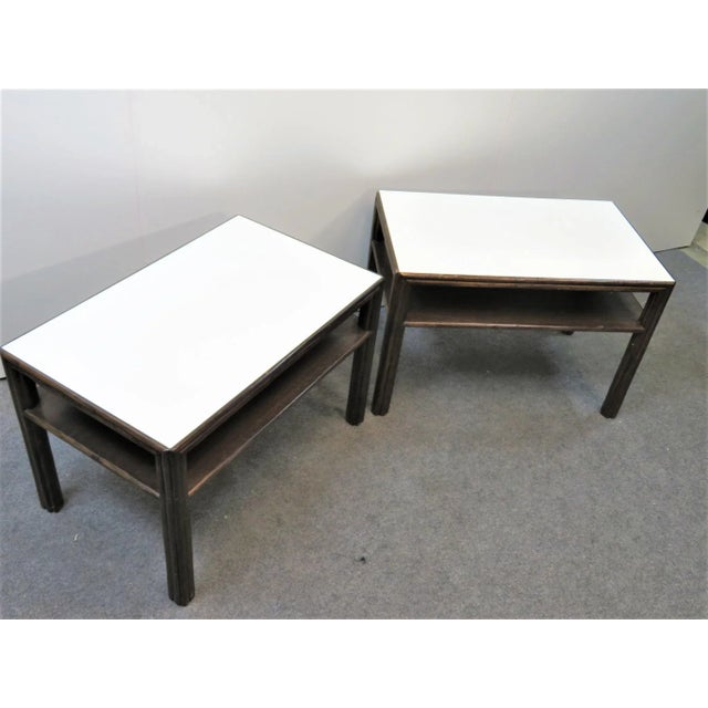 Mid-Century Modern McGuire Mid Century Style Bamboo Side Tables - a Pair For Sale - Image 3 of 6