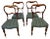 Victorian Mahogany Dining Chairs, Set of 4 For Sale