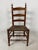 Antique Bergen County New Jersey Ladderback Side Chair For Sale - Image 12 of 13