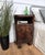 Elegant and refined pair of Italian 1940s Art Deco bedside tables with great design shape and detail of every part and...
