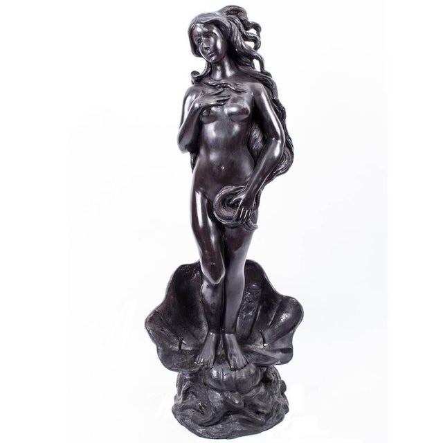 After Botticelli, Venus, Bronze For Sale - Image 10 of 10