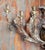 20th Century Large 40" Wide Italian Hollywood Regency Tole and Wood Wall Sconce For Sale In New York - Image 6 of 18