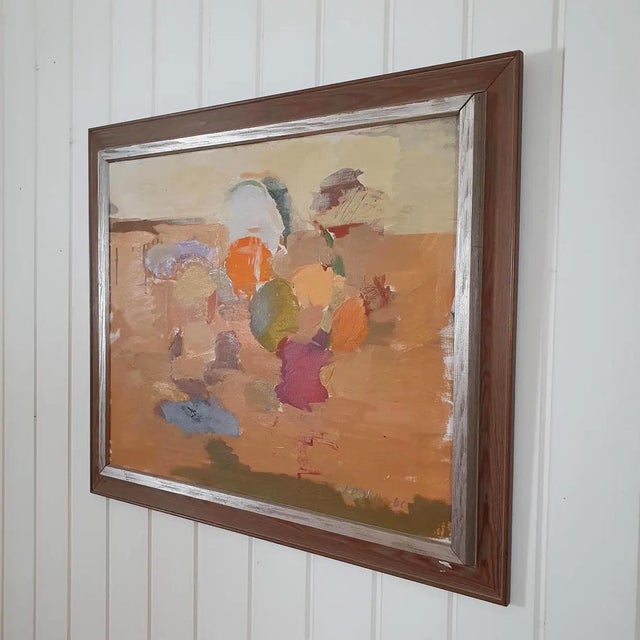 Jan Dahlin, Abstract Still Life, 1961, Oil on Canvas For Sale - Image 6 of 18