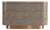 Veyra Chevron Inlay Six-Drawer Dresser - Black by House of Jaipur For Sale