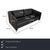 Experience pure design culture with this exquisite Rolf Benz leather sofa – a masterpiece of German furniture...