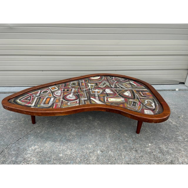 Mexican Modern Coffee Table, Circa. 1960. This stunning Mexican mid century modern cocktail table, coffee table or low...