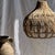 Woven Wicker Bulb Pendant Light For Sale - Image 4 of 18