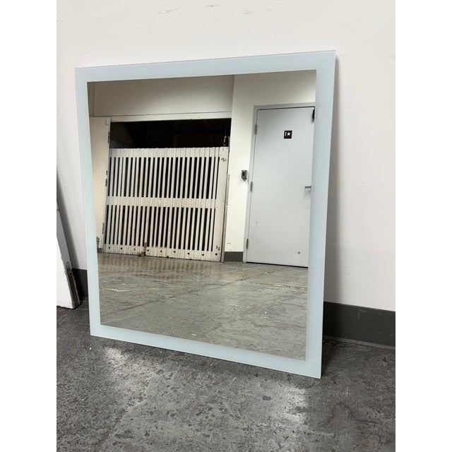 Design Plus Gallery presents a Vitality Perimeter Lighted Mirror from Robern. The rectangular mirror has a frosted glass...