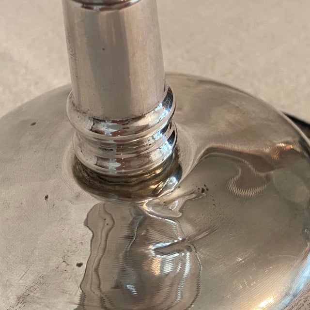 1920s Tarlton Silver Corporation Sterling Silver Weighted Bottom Compote or Bon-Bon Dish For Sale - Image 5 of 8
