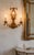 Pair of Vintage Hollywood Regency Gilt Metal 3-Light Sconces For Sale - Image 11 of 12