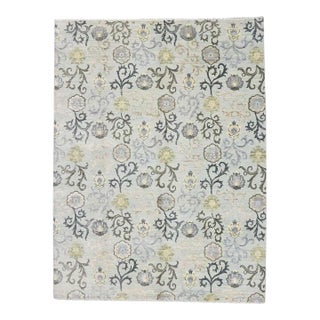 Transitional Indian Rug - 09'00 X 11'10 For Sale