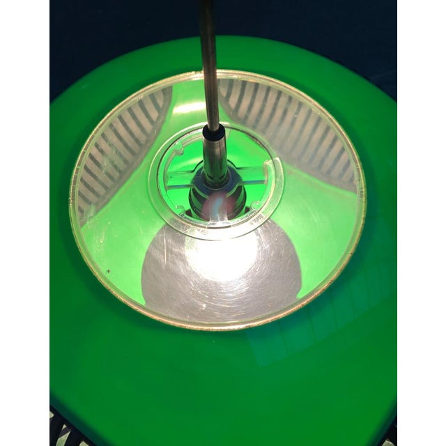 Space Age UFO Pendant Lamp attributed to Luigi Colani, 1970s For Sale - Image 12 of 18