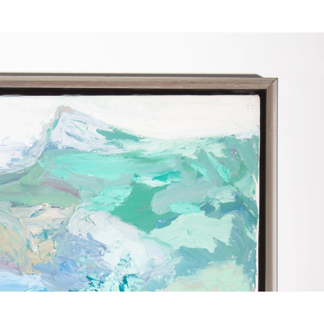 Early 21st Century Oil on Canvas Coastal Painting by Kay Sutherland For Sale - Image 5 of 9