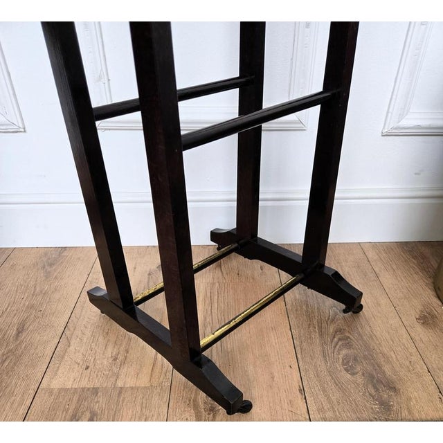 1970s Mid-Century Italian Wood Valet Stand, 1970s For Sale - Image 5 of 9