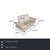 with the Koinor Rossini two-seater sofa, you'll get a sophisticated cream-white sofa that instantly catches the eye. The...