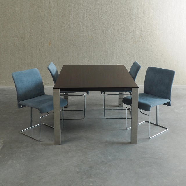 Dining Table by Giovanni Offredi for Saporiti, 1970s For Sale - Image 17 of 18