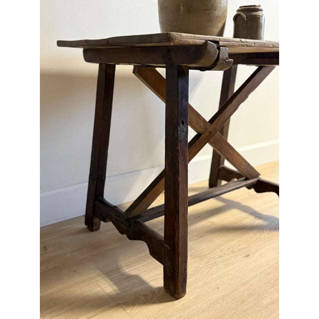 18th C. Spanish Accent Table For Sale - Image 4 of 9