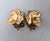 Brown Vintage 1960s Signed Napier Goldtone Faux-Topaz Grape Cluster Dangle Clip Earrings-2 Pieces For Sale - Image 8 of 9