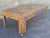 Mid-Century Modern Late 20th Century Oak Parquetry Top Coffee Table on Casters For Sale - Image 3 of 7