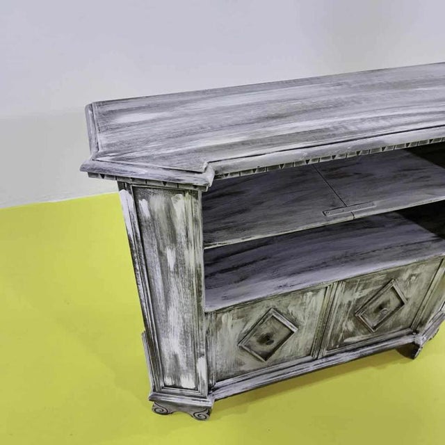 Vintage Wooden Sideboard, 1970s For Sale - Image 3 of 11