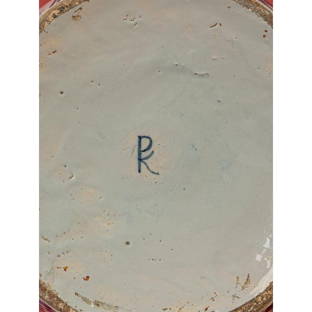 Large Blue and White Table Lamp from Delftware For Sale - Image 12 of 13