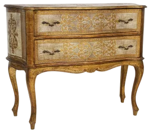 18th Century Style Venetian Serpentine Commode, 1940s