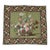Vintage Flemish Flower Basket Jacquard Woven Tapestry - 34” X 32” For Sale