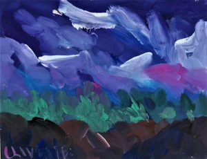 Merton Clivette, Landscape #II, Circa 1925