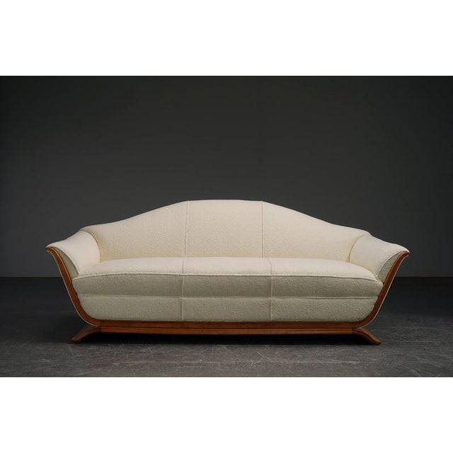Art Nouveau Sofa by M.A. Reens, 1890s For Sale - Image 3 of 13