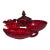 1960s Elegant Indiana Glass Co. Cut Crystal Lot of Relish Dishes, Catch-All Bowls and Candy Dish With Lid - 6 Piece For Sale