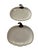 Mid-Century Modern Vintage Crofton White Harvest Pumpkin Plates - A Set 4 For Sale - Image 3 of 12
