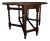 Early 20th Century English Oak Drop-Leaf Gateleg Table For Sale