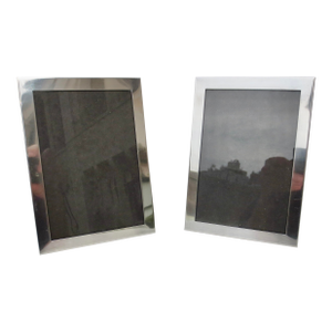 Reed and Barton Sterling Silver Photo Frames- A Pair of 2 (6 X 8)